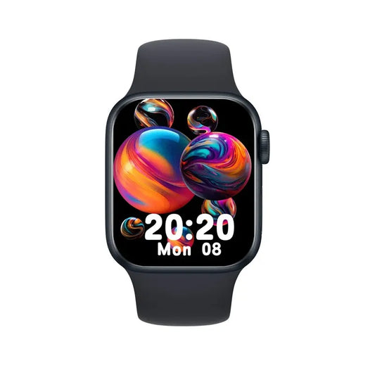 T-Watch X Max Series 10 (2 Straps)– AMOLED Full Display Smartwatch (Black Edition)