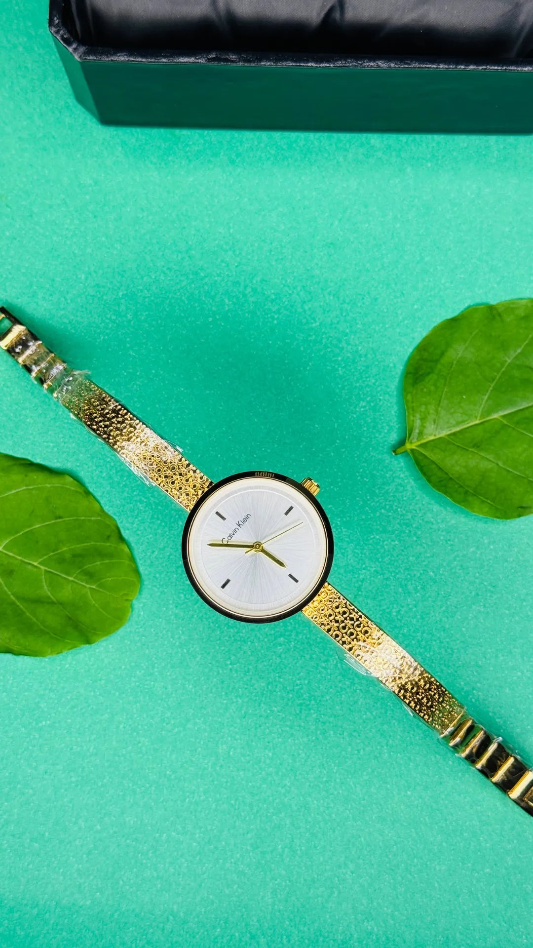 Midnight Grace - Black & Silver Designer Women's Watch