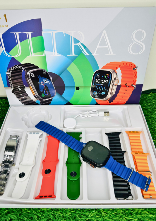 Ultra 8 Smart Watch 7+1 Edition — Bold Design, Smart Performance, Limitless Style