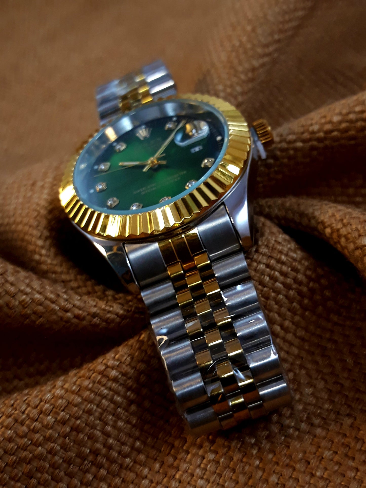 Rolex Datejust 36 – Green Dial | Two-Tone Jubilee