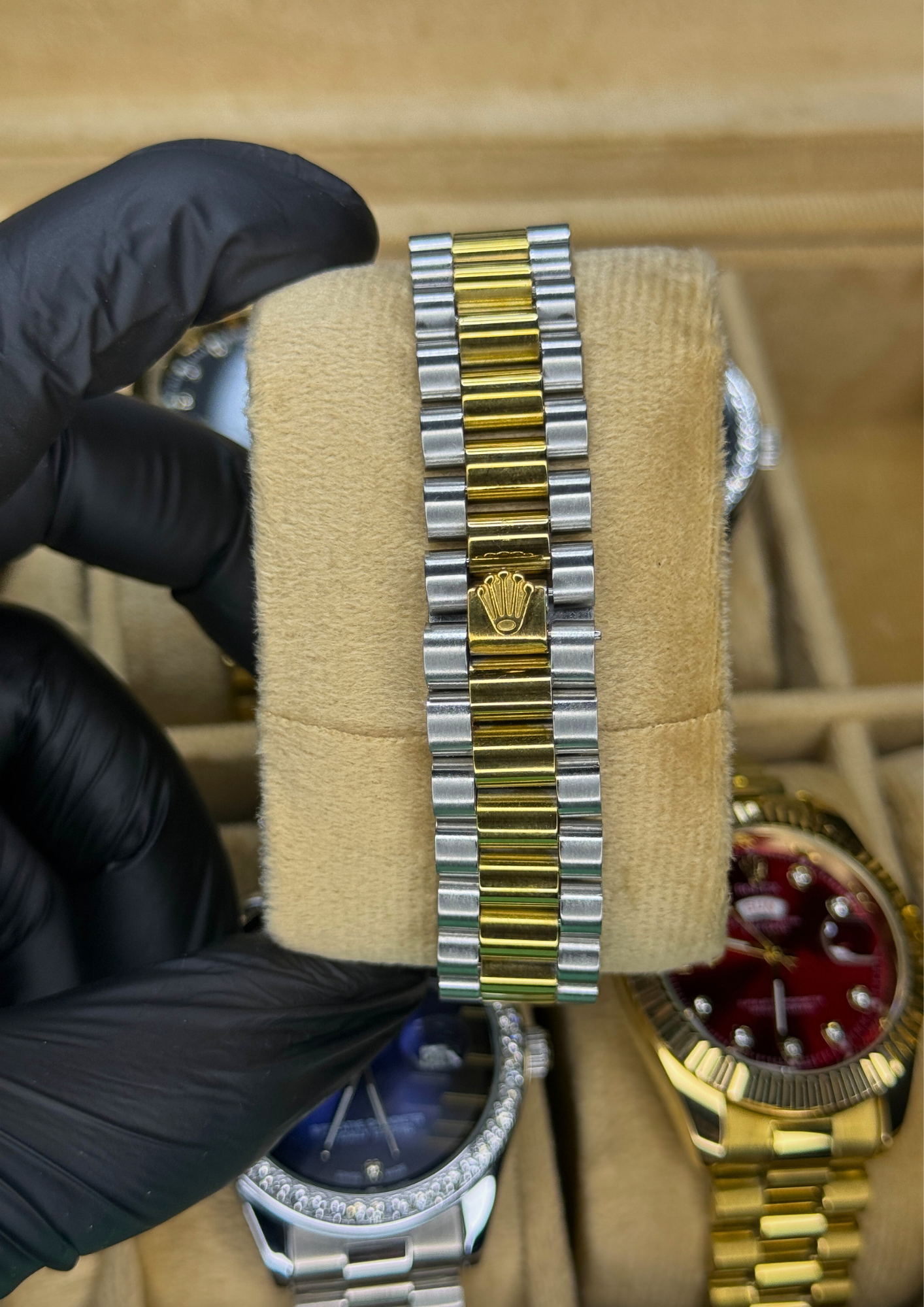 Rolex Oyster Perpetual Day-Date – Midnight Blue Elegance