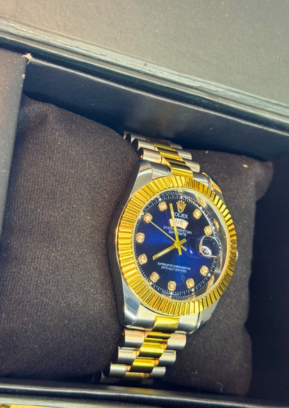 Rolex Oyster Perpetual Day-Date – Midnight Blue Elegance