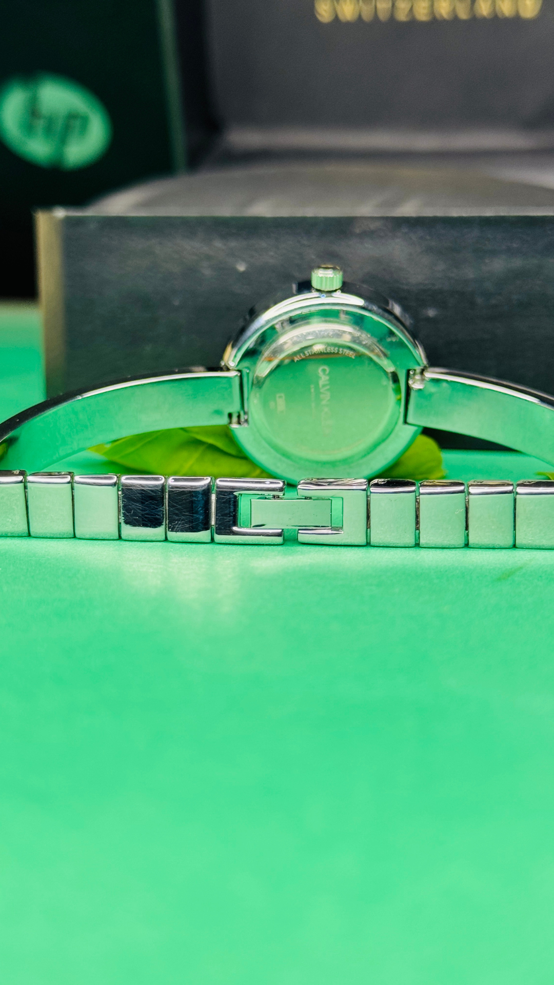 Midnight Grace - Black & Silver Designer Women's Watch