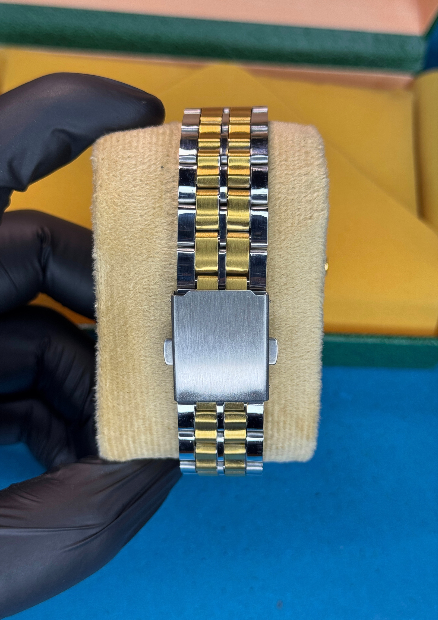 BYINO Automatic Watch – Black Skeleton Dial