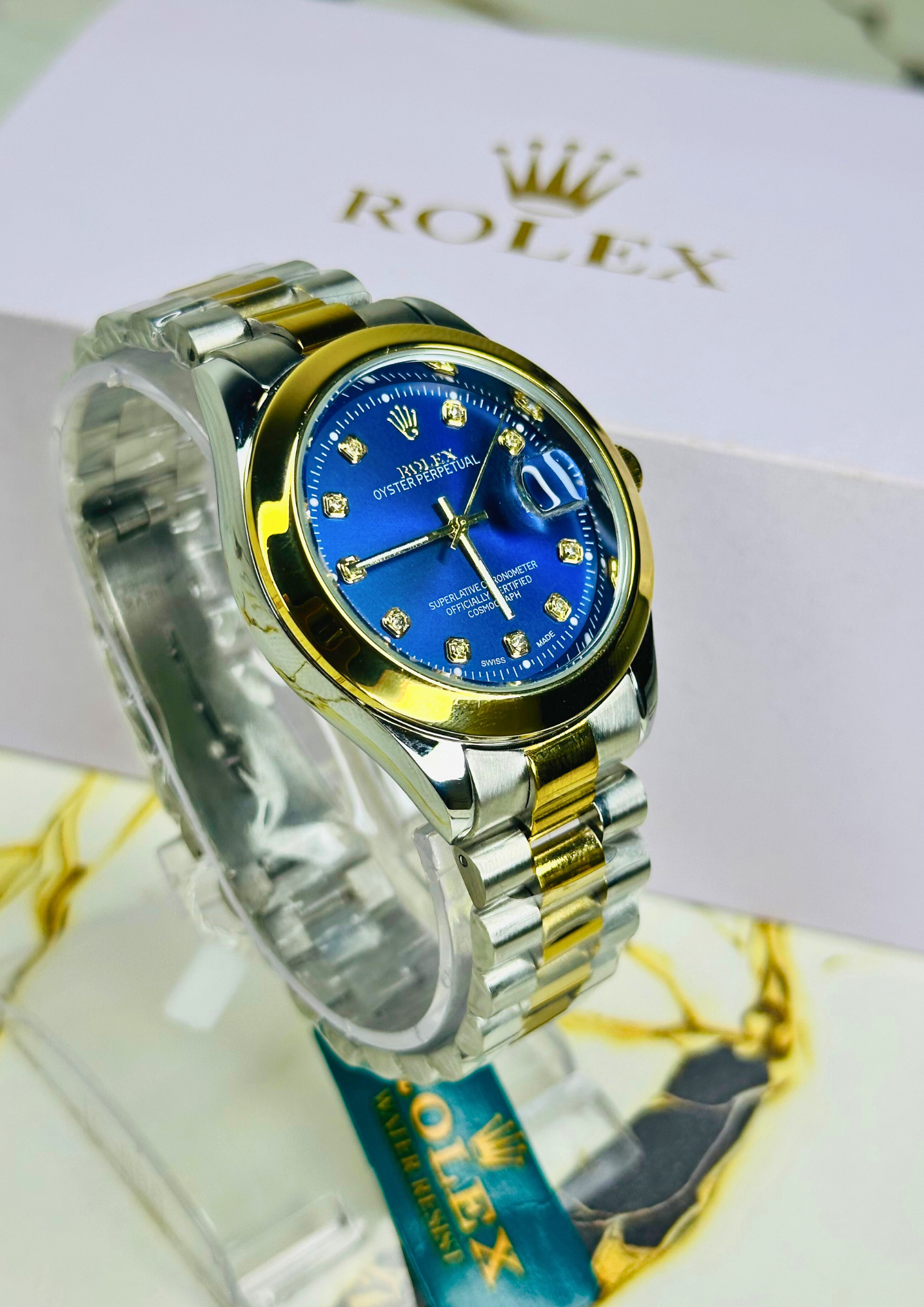 Rolex Oyster Perpetual Royal Blue Edition — The Symbol of Prestige