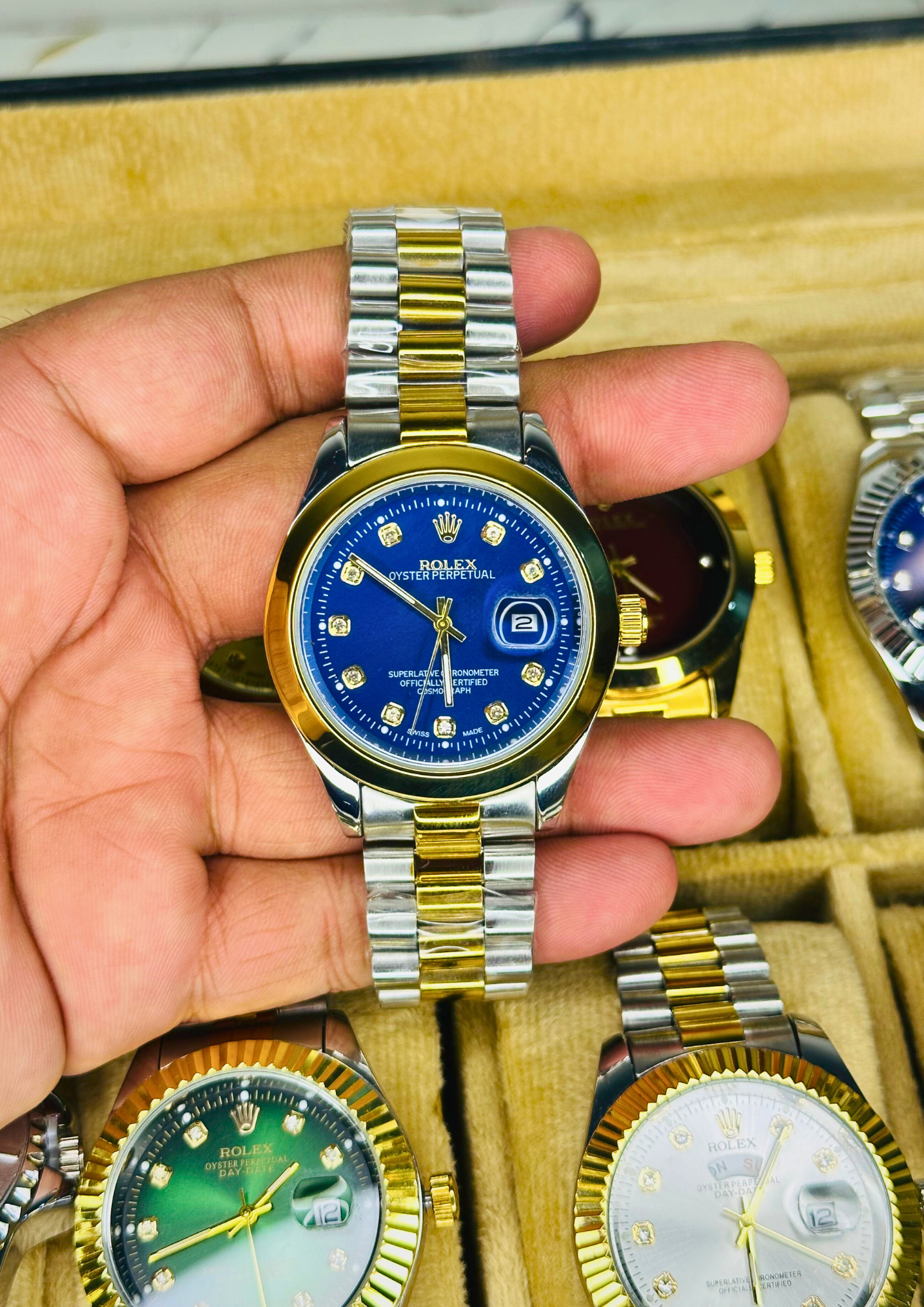 Rolex Oyster Perpetual Royal Blue Edition — The Symbol of Prestige
