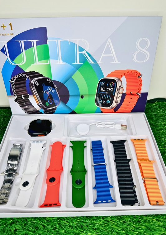 Ultra 8 Smart Watch 7+1 Edition — Bold Design, Smart Performance, Limitless Style