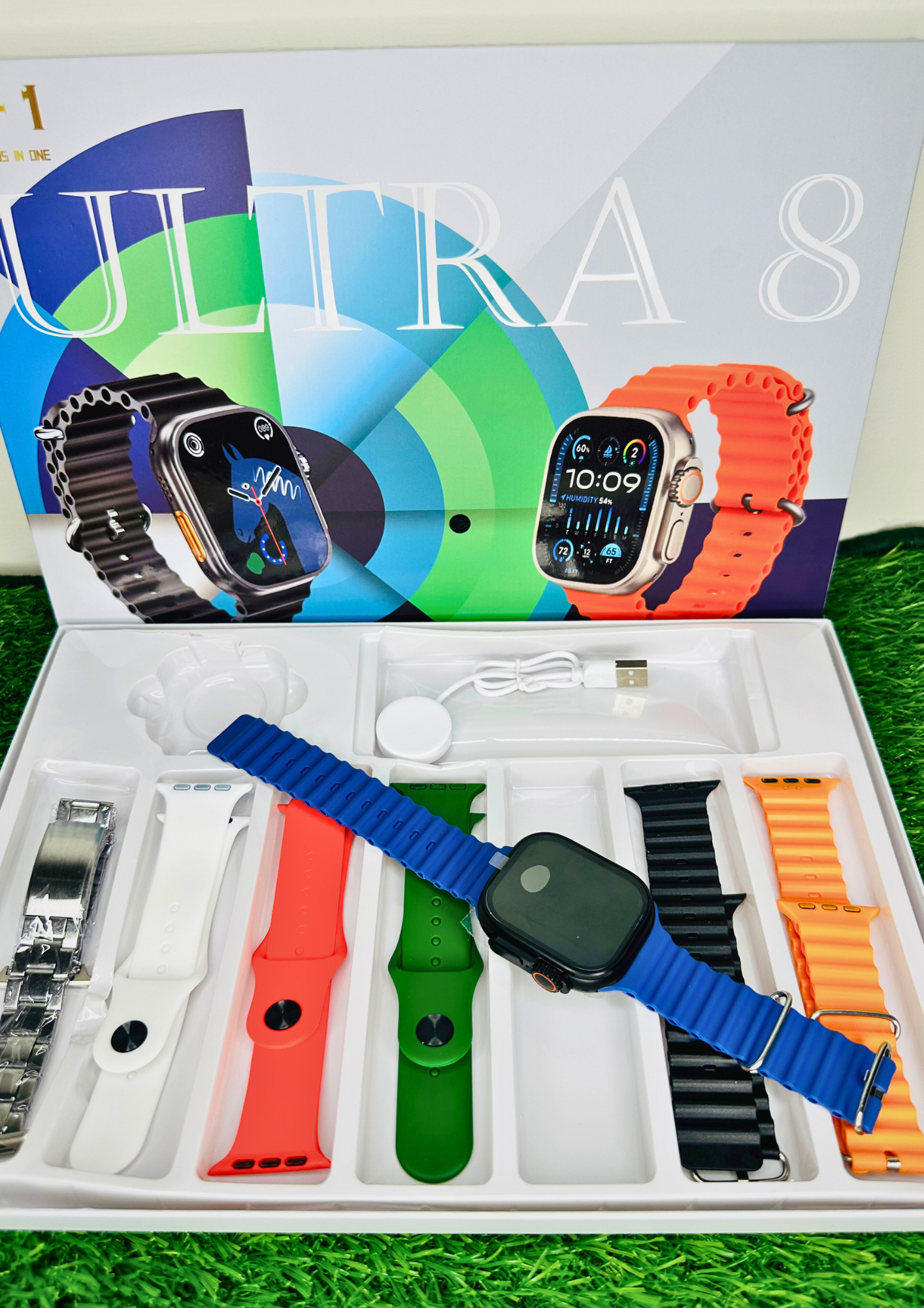 Ultra 8 Smart Watch 7+1 Edition — Bold Design, Smart Performance, Limitless Style