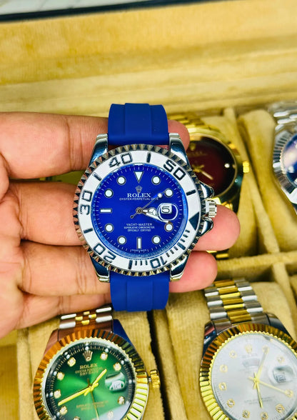 Rolex Yacht-Master Blue Dial — Luxury Sport Edition