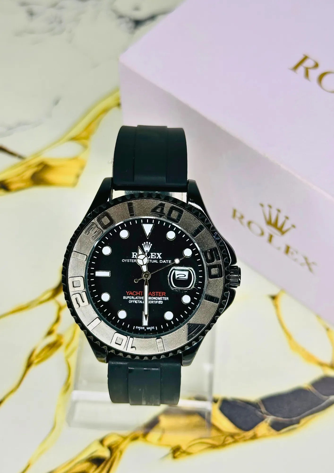 Rolex Yacht-Master Black Edition — Bold Luxury Redefined