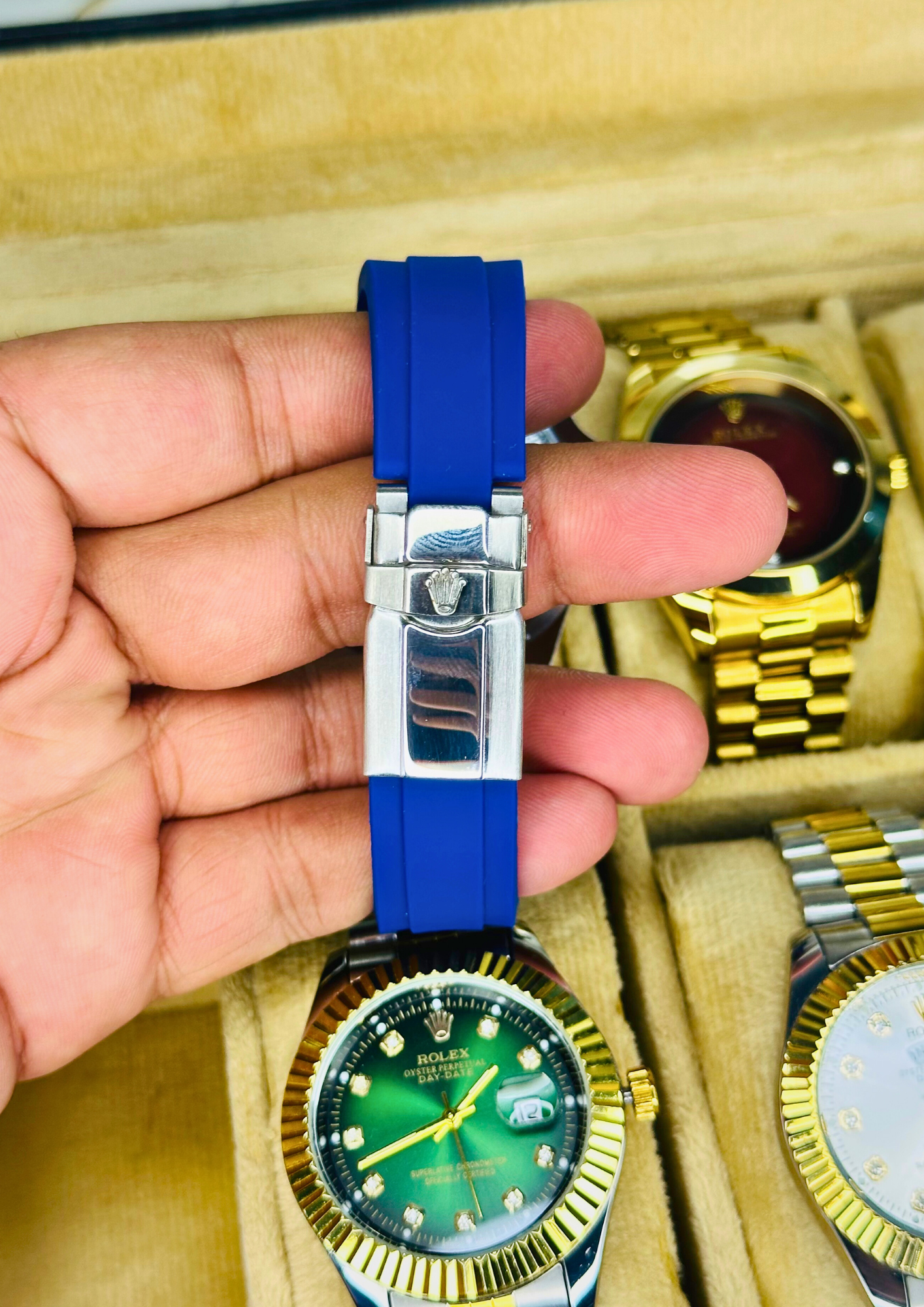 Rolex Yacht-Master Blue Dial — Luxury Sport Edition