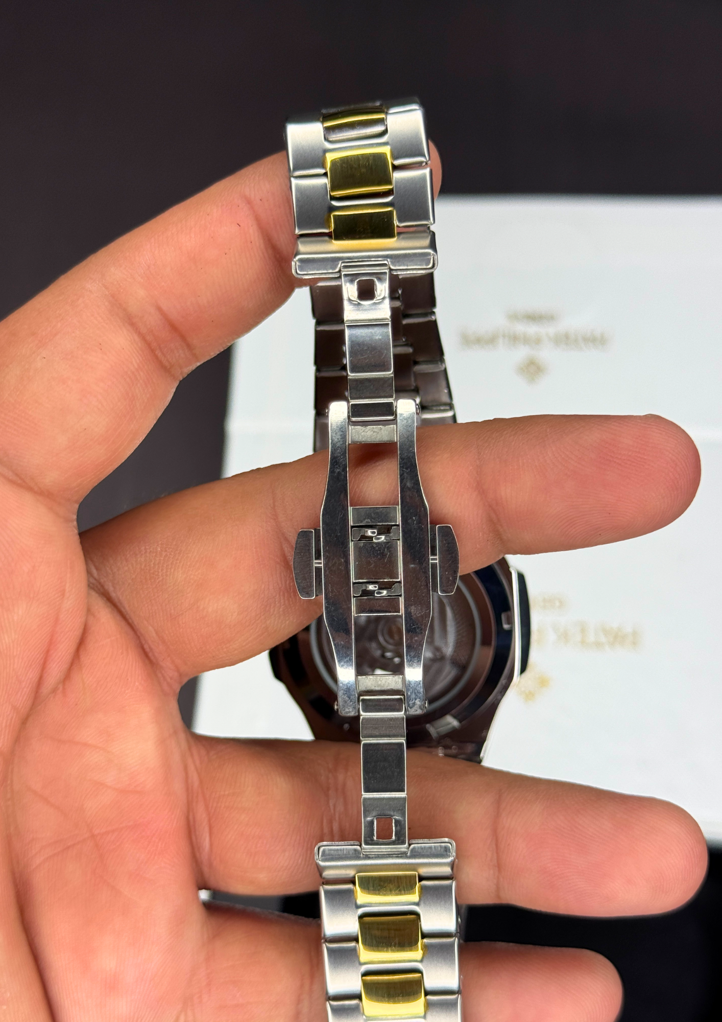 Patek Philippe Geneve – Two-Tone Gold & Silver Automatic Watch