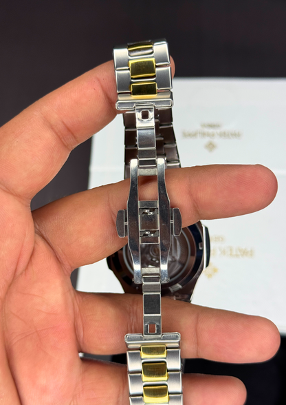 Patek Philippe Geneve – Two-Tone Gold & Silver Automatic Watch