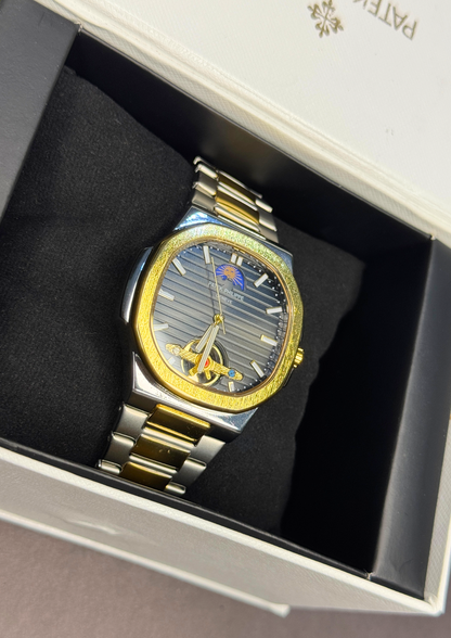 Patek Philippe Geneve – Two-Tone Gold & Silver Automatic Watch